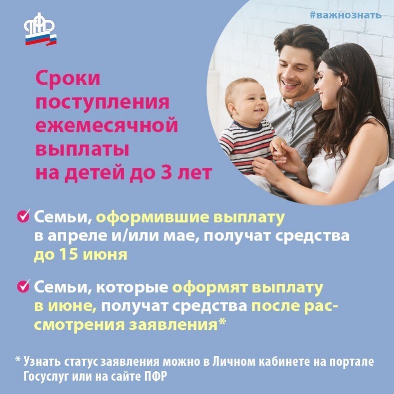 Астраханцы могут получить дополнительные выплаты на детей до 3 лет