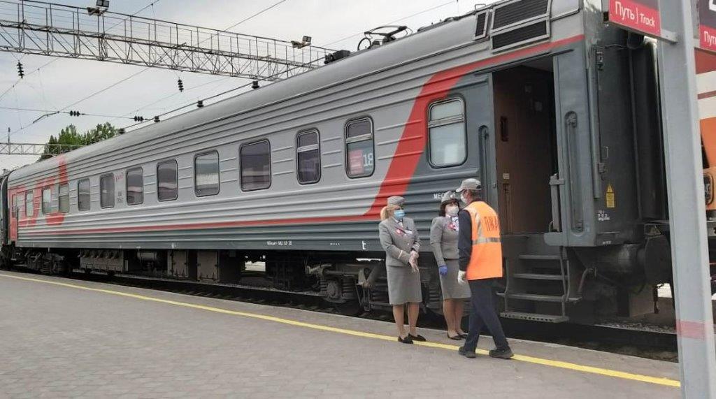 С 27 июня начнёт курсировать поезд из Астрахани до Черноморского побережья