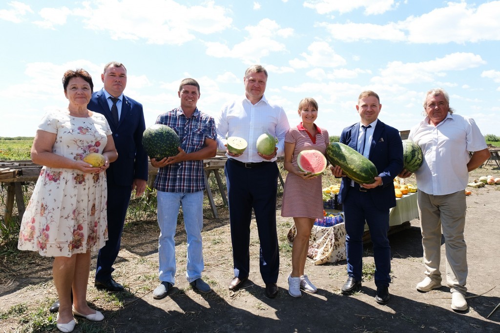В Астраханской области созрел первый в мире белый арбуз