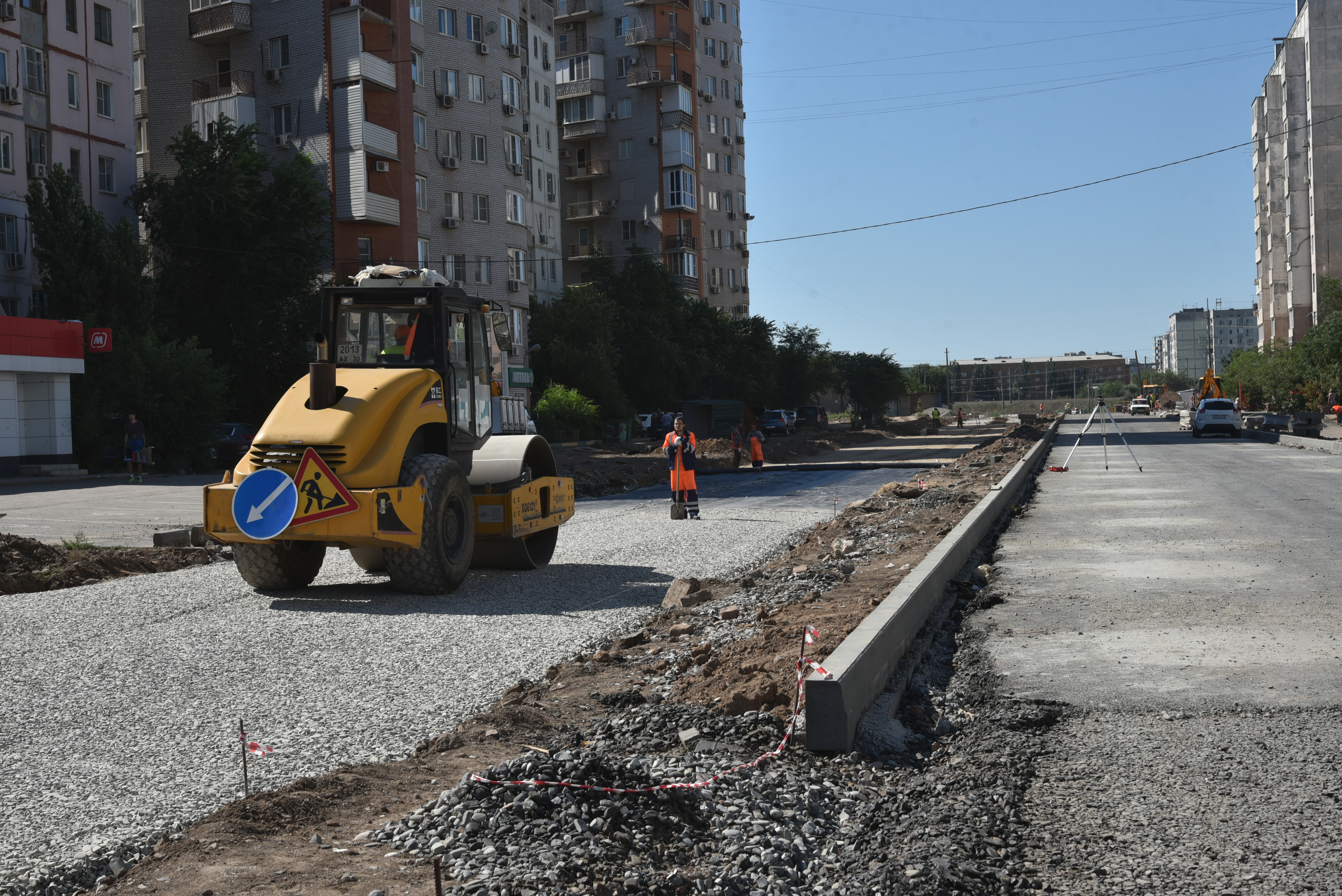 На одной из улиц Астрахани появится новая проезжая часть