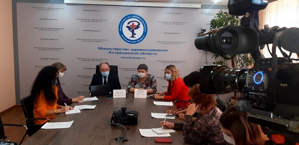 В Астрахани снизилось количество госпитализированных с COVID-19