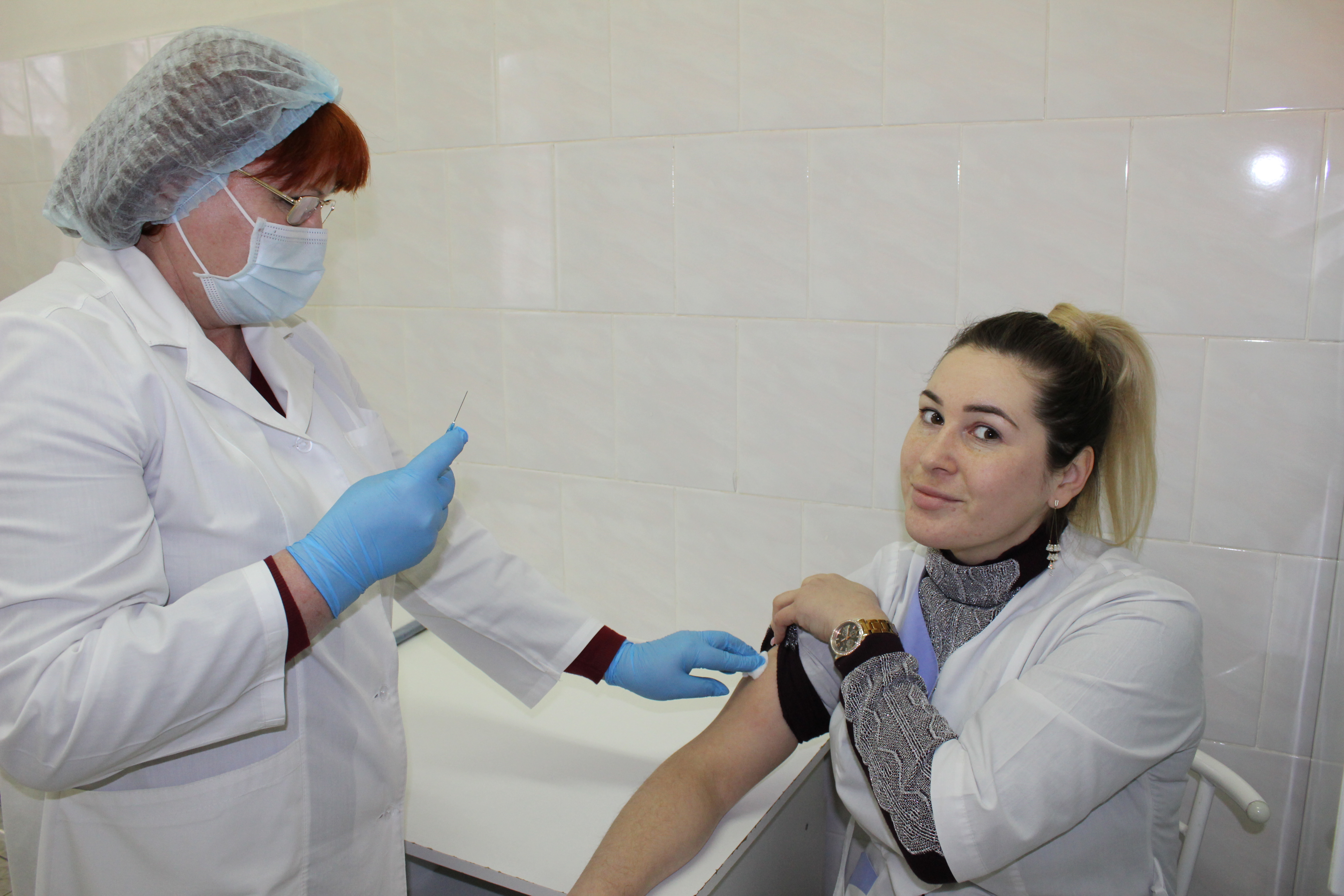 Жители Знаменска активно вакцинируются от коронавируса